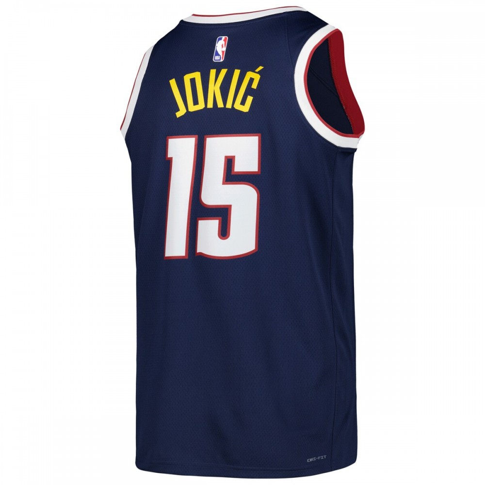 Nikola Jokic Denver Nuggets Unisex 2022/23 Swingman Jersey - Icon Edition - Navy-Pro Kit Vault | Brand New 26/27 Sports Jerseys